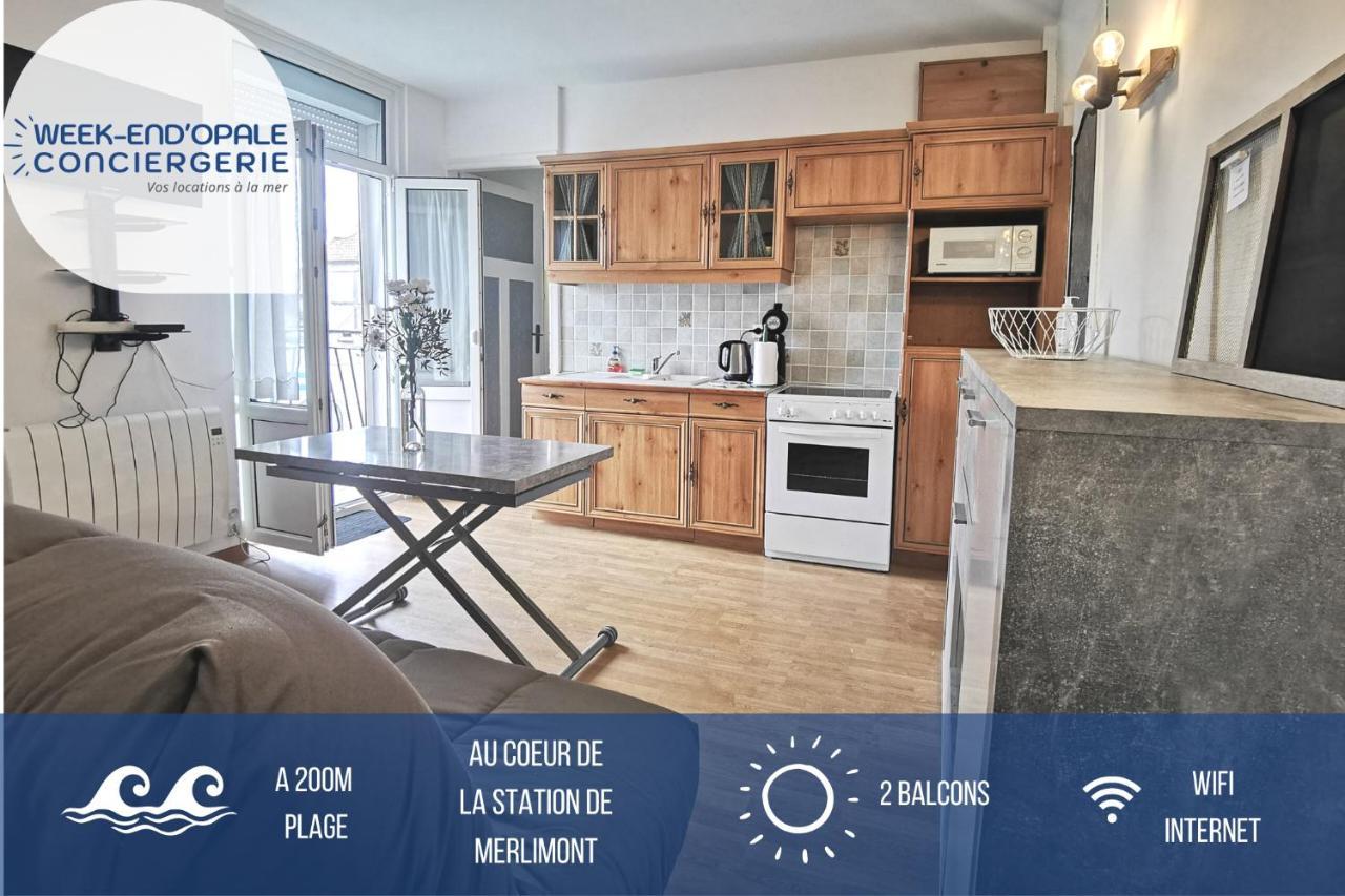 Appartement Le Bord De Plage Merlimont-Plage Kültér fotó